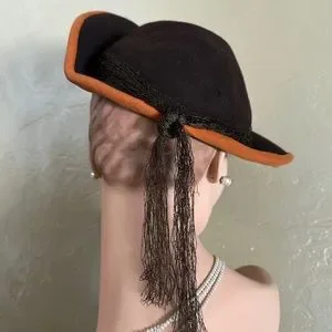 Accessories | Astounding 194s Brown Felt Wide Brim Fedora  display picture 2